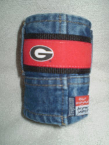 University of Georgia Bulldogs Blue Jean Drink Beer Insulated Koozie