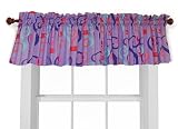 Room Magic Window Valance, Girl Teaset