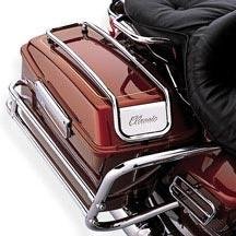 H-D Touring Classic Chrome Saddlebag Lid Rails 53670-93