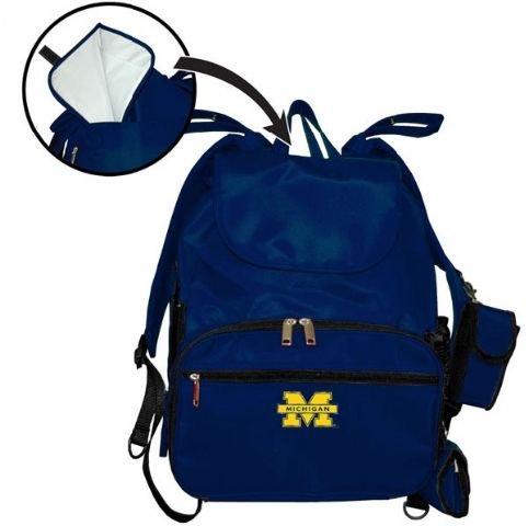 Fan Creations University of Michigan Diaper Bag in Blue