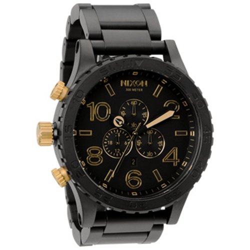 Nixon Unisex A0831041 51-30 Chronograph Matte Black Watch