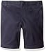 Nautica Girls' Little School Uniform Skinny Twill Bermuda Short