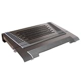 NZXT CRYO LX Aluminum Notebook Cooler 15-Inch to 19-Inch with 120MM Adjustable Fans - Black (CRYO LX BLACK)
