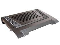 NZXT ACC-NT-CRYO-B Aluminum Notebook Cooler 120MM Adjustable Fans (Black)