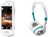 Sale Sony Ericsson Live mit Walkman Smartphone und iFrogz EarPollution (8,1 cm (3,2 Zoll) Touchscreen, 5 Megapixel Kamera, Android 2,3) weiß