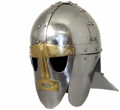 EcWorld Enterprises 8880606 Antique Replica 6Th Century Anglo-Saxon Sutton Hoo Ceremonial Helmet by ecWorld Enterprises