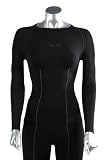 FALKE Herren/uni Sport-Unterw&auml;sche Skiing Athletic Fit Longsleeved Shirt, black, L, 33501