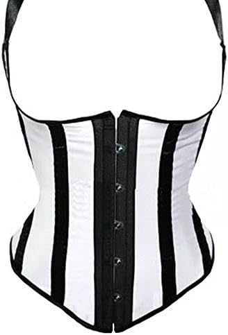 Fedo Sexy Corsets Four Colour Stripe Mosaic Bustier S-6XL