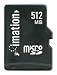 イメーション microSDカード 512MB MCS512