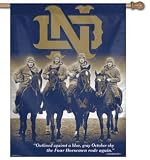 Notre Dame Fighting Irish FOUR HORSEMEN FLAG Banner New Gift
