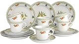Creatable 13123 3 kaffeeservice, Alba Obst, 18-teilig