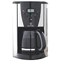 Russell Hobbs 12693 Black Satin Coffee Maker Classic Timeless Design