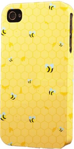 Honey Bees Pattern Dimensional Case Fits Apple iPhone 5 or iPhone 5s