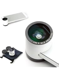 Moon Monkey Newest Fish Eye Wide Angle Macro 3 in 1 Specific Photos Lens for Iphone5/0.28x