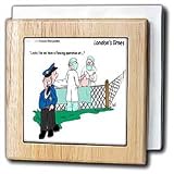Review 3dRose LLC  / Fencing Operation - 6 Inch Tile Napkin Holder