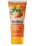 Balea Inspirierendes Creme-Öl Dusch-Peeling Indian Chai, 2er Pack (2 x 200 ml)
