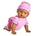 Little Mommy Real Loving Baby Scoot So Cute Doll - African American (Pink)