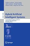 Hybrid artificial intelligent systems : 7th international conference, HAIS 2012, Salamanca, Spain, March 28-30, 2012 : proceedings