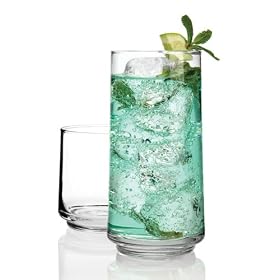 Click here to buy Anchor Hocking 16-Piece Finlandia Drinkware Set: Includes 8 Each 9-Ounce and 16-Ounce... by Anchor Hocking.