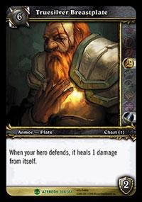 World of Warcraft TCG - Truesilver Breastplate (HoA-301) - Heroes of Azeroth
