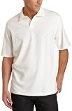 Van Heusen Mens Short Sleeve Jacquard Knit Polo