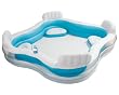 INTEX POOL LOUNGE 229 x 229 x 66 cm - Schwimmcenter - Familienpool - Schwimmbecken - Schwimmbad - Swimmingpool - Kinderpool