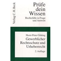 Gewerblicher Rechtsschutz und Urheberrecht