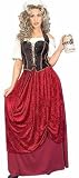 Womens Costume Renaissance Beer Maiden Bustier Style Tavern Wench Party Outfit
