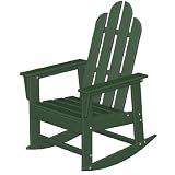 Poly-wood Recycled Plastic Wood Long Island Adirondack Rocking Chair