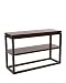 Pinzon Ellington Wood Console Table, Java Pinzon Ellington Wood Console Table, Java