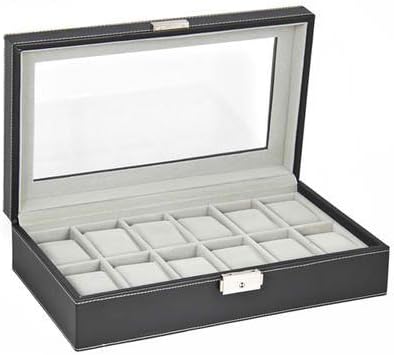 Science Purchase 78BW12GRID Watch Display Box