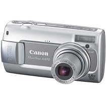 Canon PowerShot A470 7.1MP Digital Camera with 3.4x Optical Zoom (Gray)