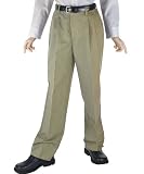 Relaxed Pleated Pants (Sizes 38-44)