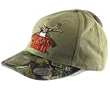 NWT BUCKS & BEER, FISHING / DEER HUNTING, BOTTLE CAP OPENER CAMO HAT - Medium / Large