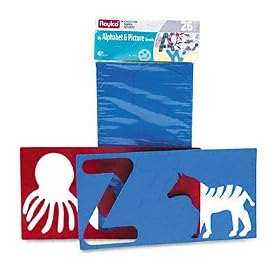 Big Alphabet and Picture Stencils