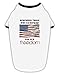 TOOLOUD Remember - Veterans Cotton Dog Shirt White Black XL