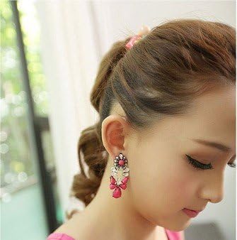 LAPRAPHA Europe And The United States Retro Major Suit Jewel Earring
