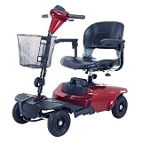 Bobcat 4 Wheel Compact Scooter Color: Red, Peace of Mind Service: No