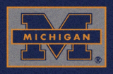 Michigan Wolverines 22 x 33 Team Door Mat