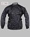 Texpeed Quality Black Waterproof Motorcycle Bike Cycling Rain Over Jacket