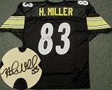 Heath Miller Signed Steelers Black Jersey