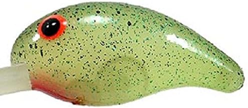 Bandit Glow Double Deep Diver 1/4 Green/Black Splatter Md#: 300-GS01