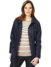 Classic Collection Spot Print Hooded Parka