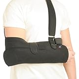 Medically approved - ONE SIZE FITS ALL Foam Sling for Adults, also includes abdominal immobilising strap - Supplied to the NHS
