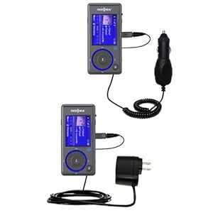 Car and Wall Charger Essential Kit for the Insignia NS-2V17 - uses Gomadic TipExchange Technology