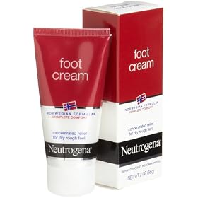 Neutrogena Norwegian Formula Foot Cream for Dry Rough Feet, 2-Ounce Tubes (Pack of 4)