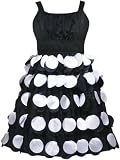 Rare Editions Girls 7-16 Disc Soutach Dress