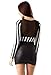Crazy Girls Women's Mesh Insert Plain Barbie Rihanna Sleeveless Bodysuit Leotard