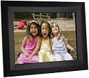 Sunpak 15-Inch Black Wood Digital Photo Frame