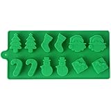 Crazy Egg Reusable Silicone Mold for Cake, Chocolate, Jelly and Candy (1, Green)